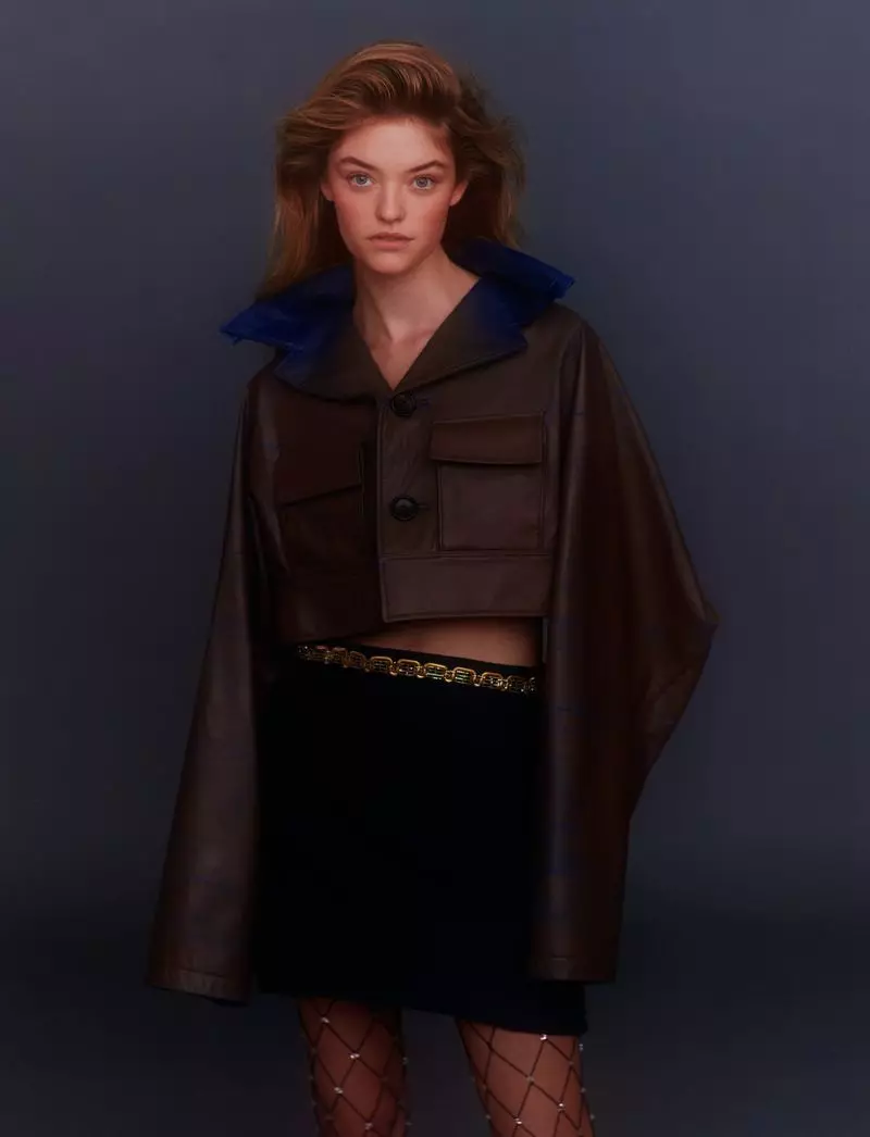 Willow Hand Models Statement Jackets for Wonderland Magazine