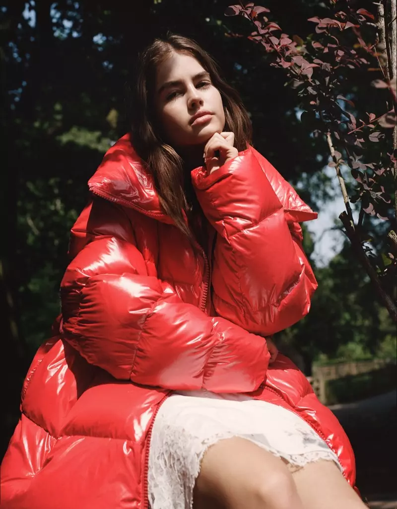 Lily Jean Harvey modelleerib Calvin Klein otsib ajakirja Wonderland Magazine