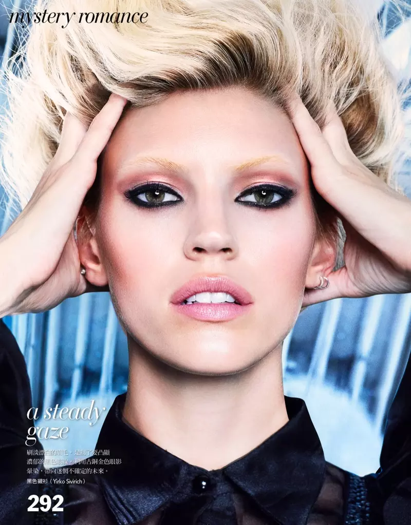 Devon Windsor a Vogue Taiwan Beauty reflektorfénybe kerül