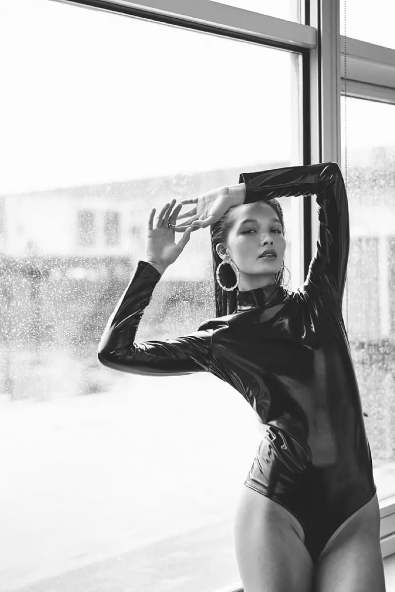 Yada Villaret Impresses in Black & White pre Issue Magazine