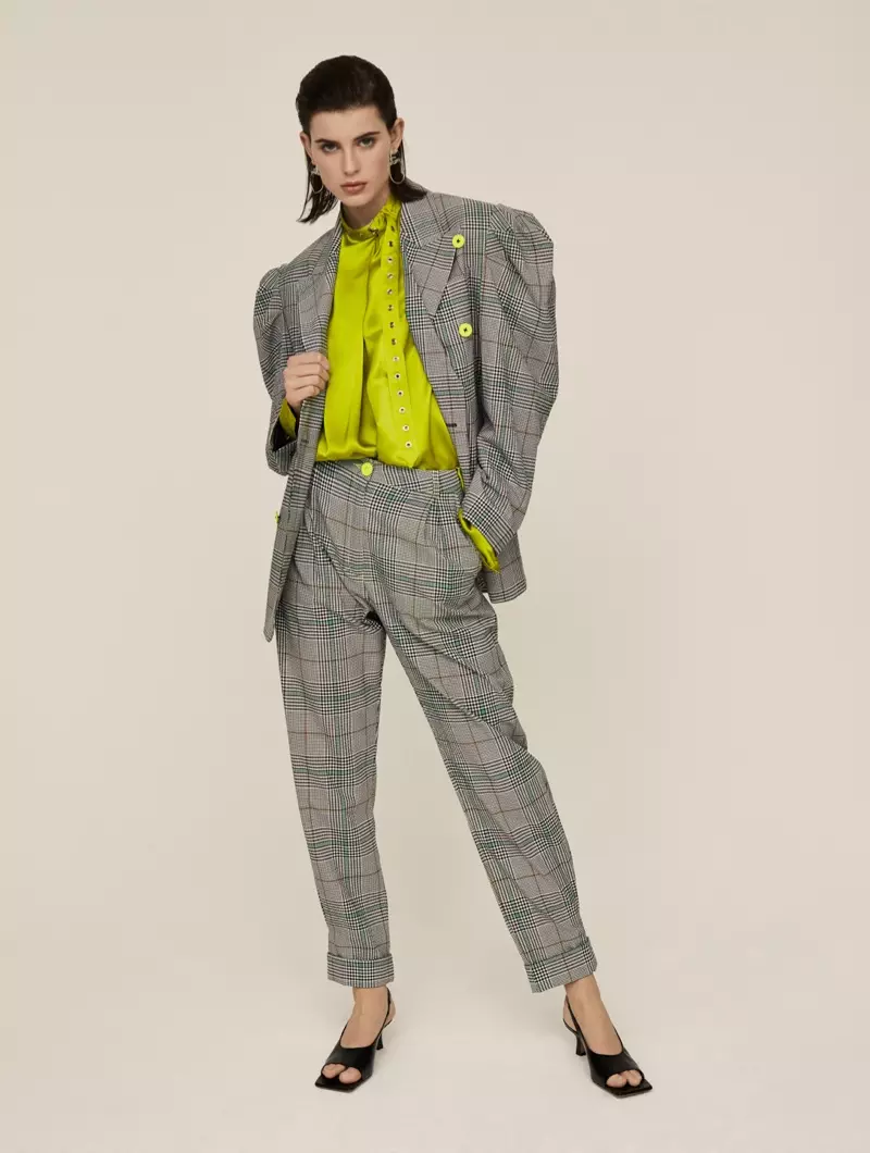 Claudia Lavender Models Spring Trends for The Observer