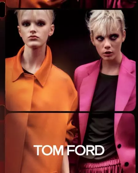 Tom Ford zendt New Wave Vibes uit voor de lente-campagne van 2020