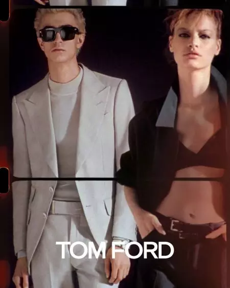 Tom Ford kanalizira New Wave Vibes za kampanju za proljeće 2020