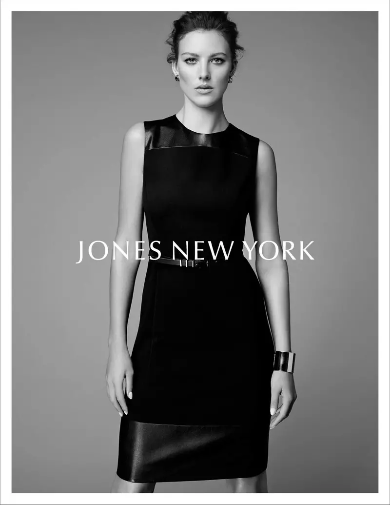 Eliza Cummings partecipa alla campagna Autunno '15 di Jones New York