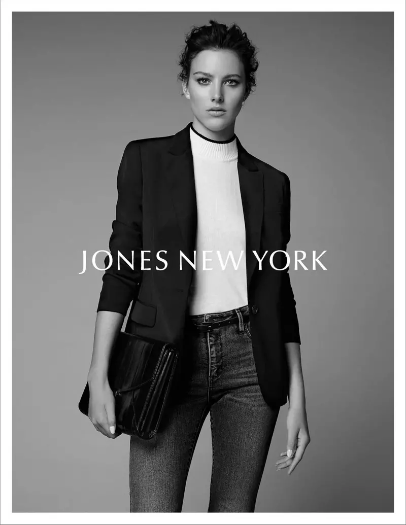 Eliza Cummings Fronts Jones New York Fall '15 캠페인