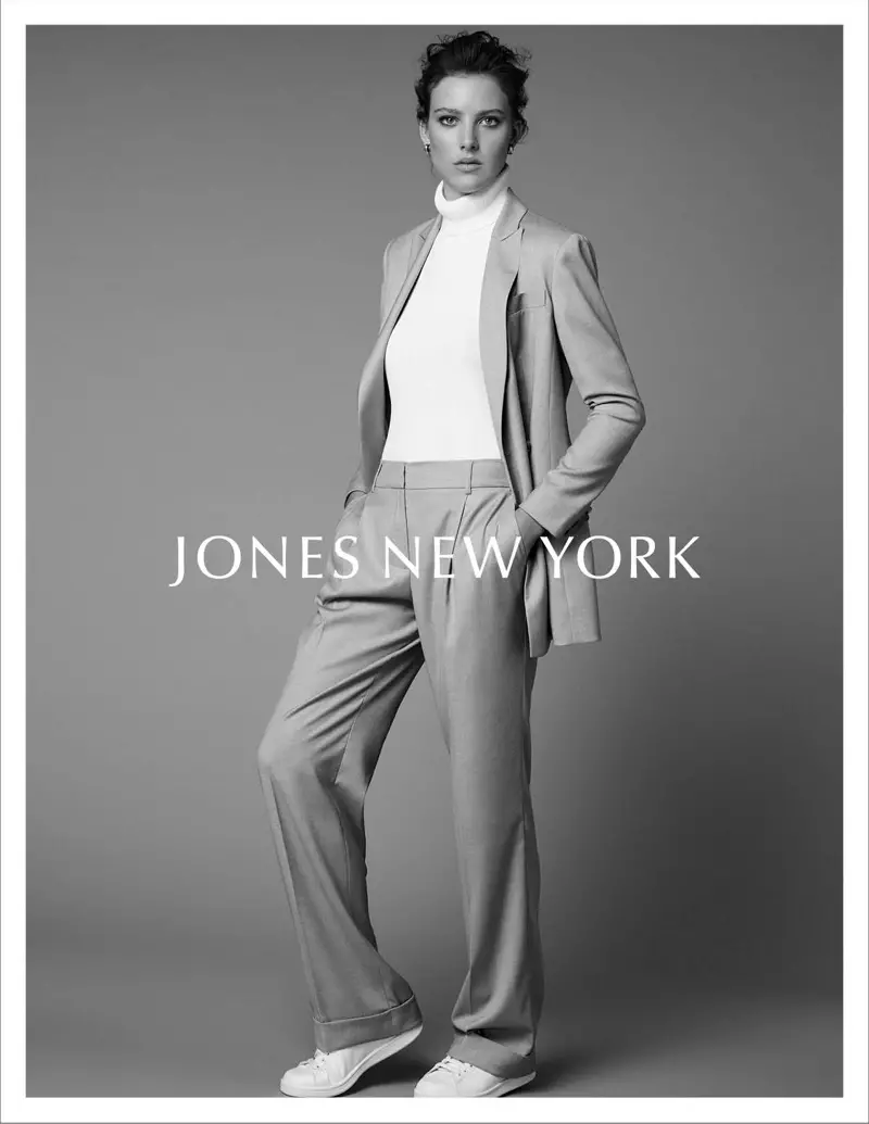 Eliza Cummings Front Jones Kampanye Musim Gugur '15 New York