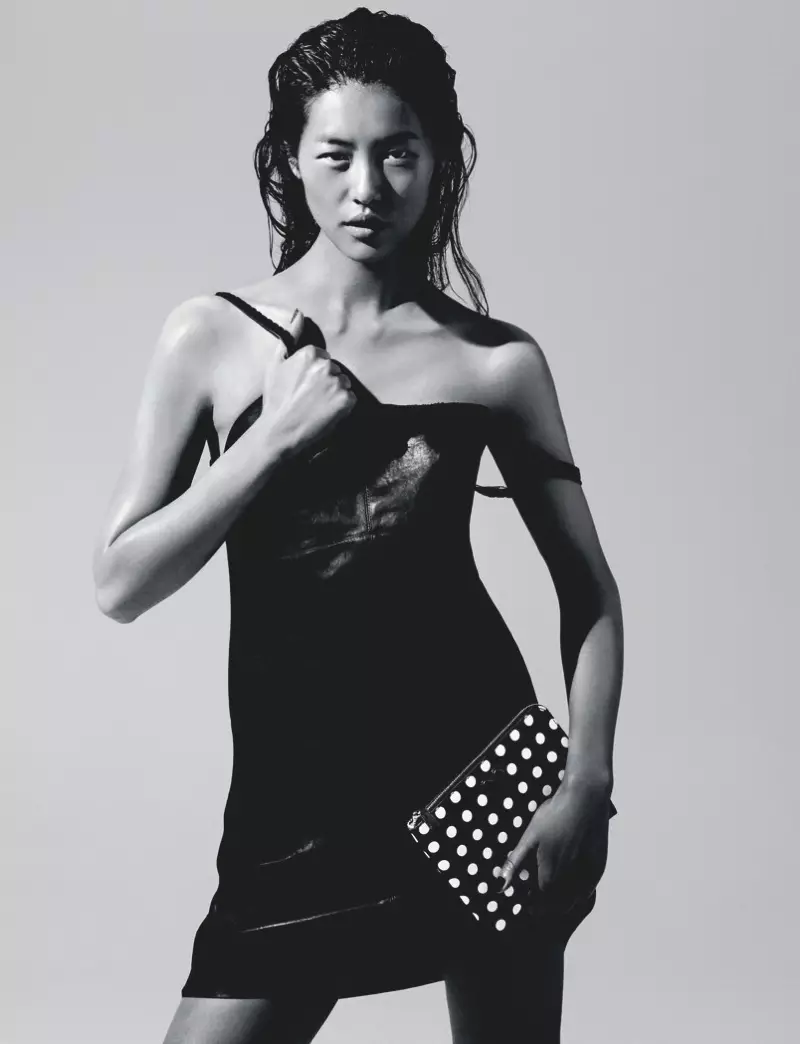 Liu Wen, Linda Evangelista, Edie Campbell สำหรับ Katie Grand Loves Hogan Spring 2014