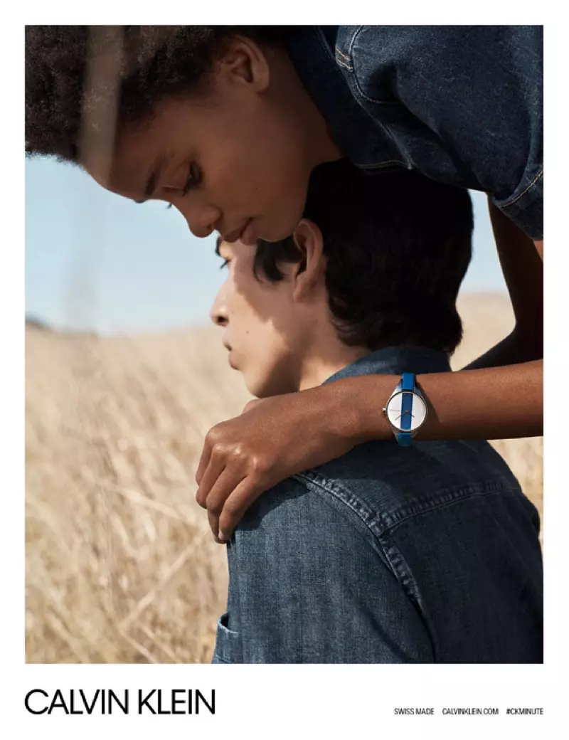 Lachlan Bailey fotografa la campagna Primavera-Estate 2018 di Calvin Klein Watches