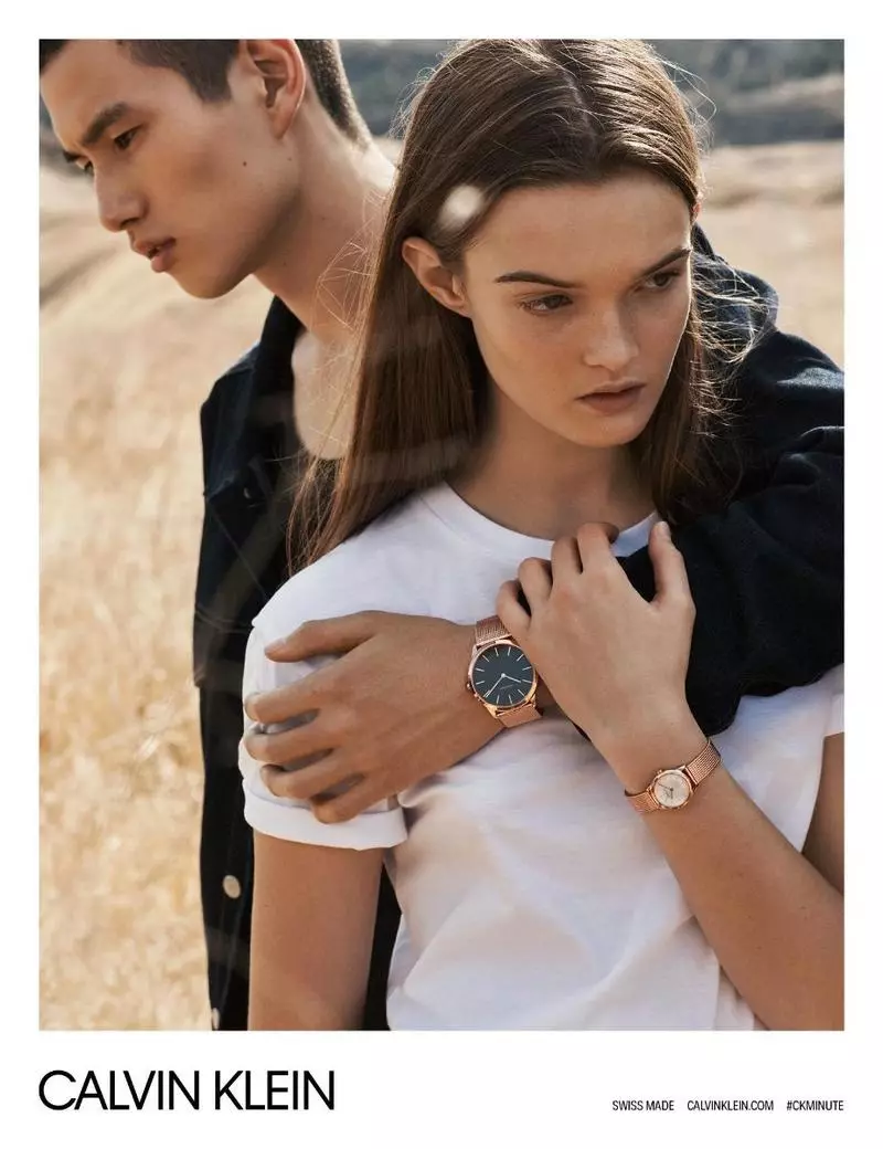 Calvin Klein Watches 2018 yil bahor-yoz kampaniyasini taqdim etadi