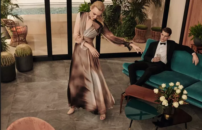 Caroline Trentini e Matteo Ferri estrelam o guia de tendências primavera-verão 2020 da Max Mara.