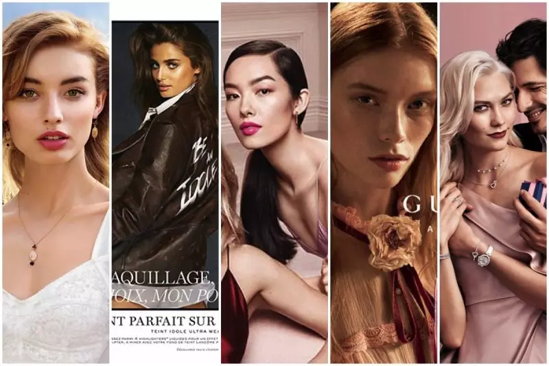 Guarda le nuove pubblicità di bellezza di Dolce & Gabbana, Gucci, Swarovski e altro ancora