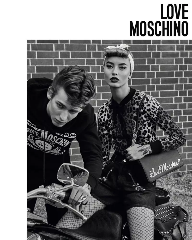 Love Moschino Channels Rockabilly stil za kampanju jesen 2017