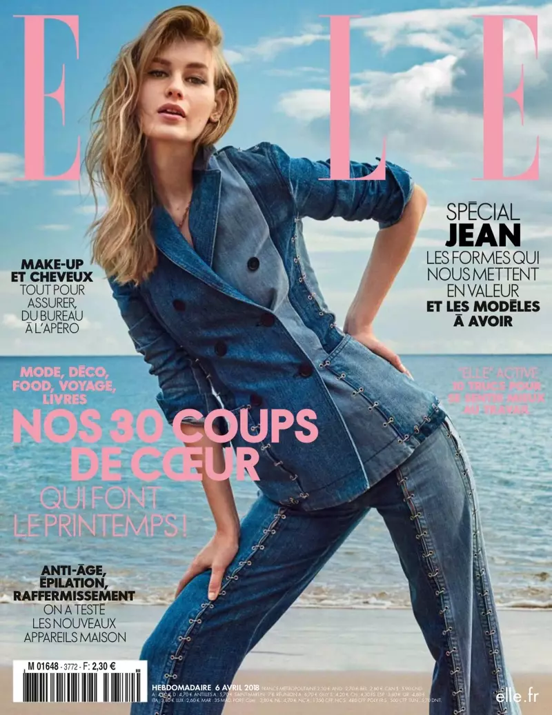 Sofia Mechetner s'attaque à la tendance denim pour ELLE France