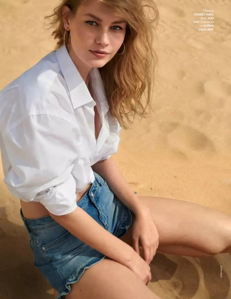 Sofia Mechetner s'attaque à la tendance denim pour ELLE France