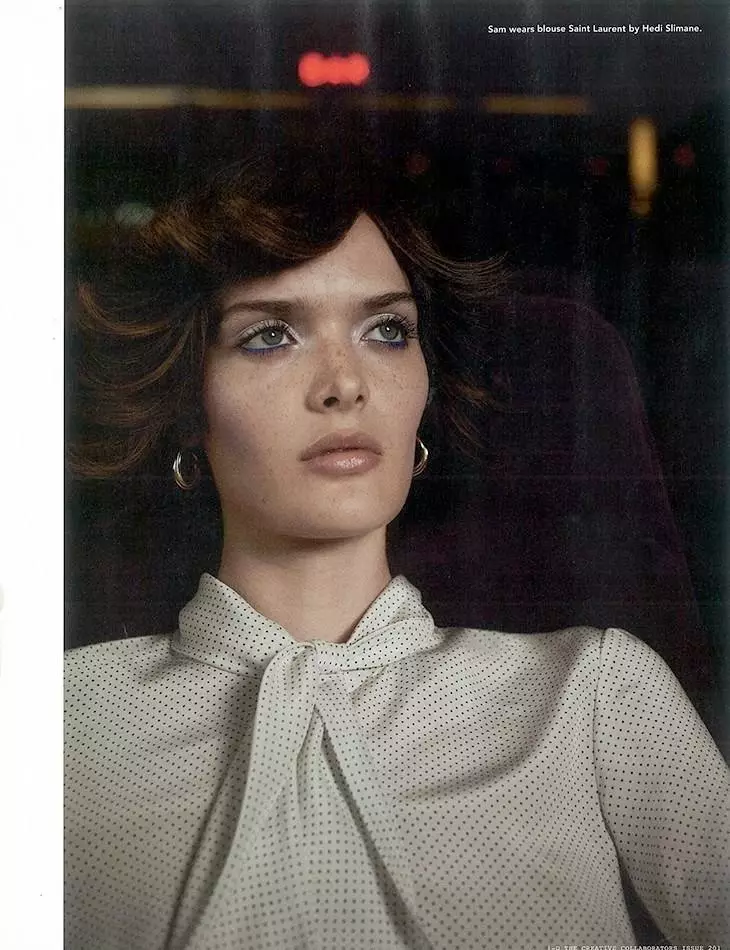 Sam Rollinson bụ 70s Chic maka Richard Bush na i-D Fall 2013