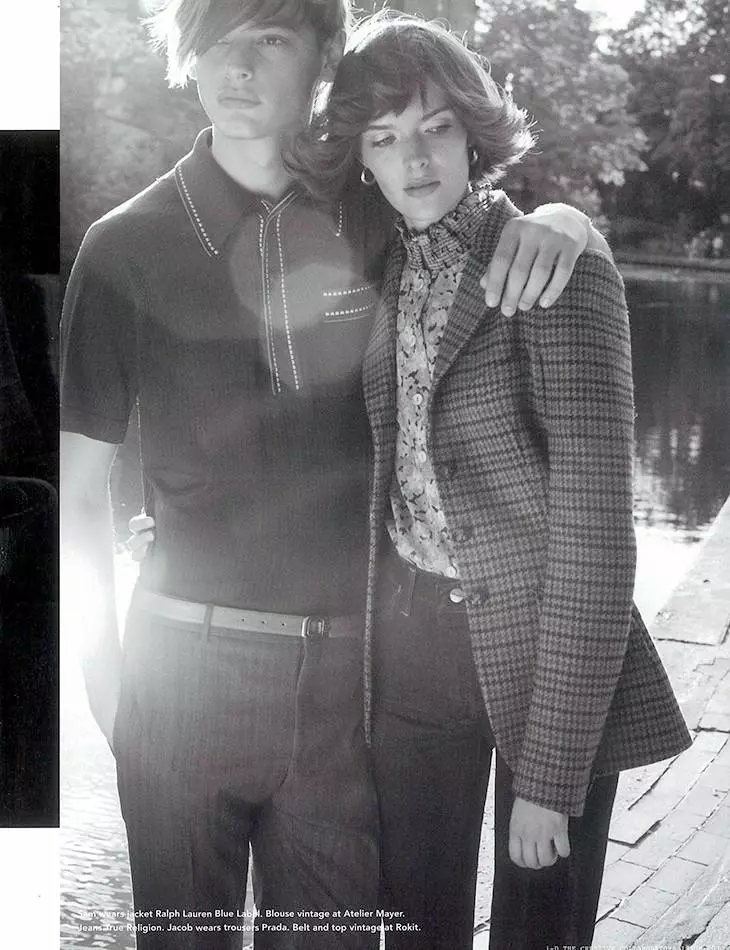 Sam Rollinson is 70s Chic voor Richard Bush in i-D Fall 2013