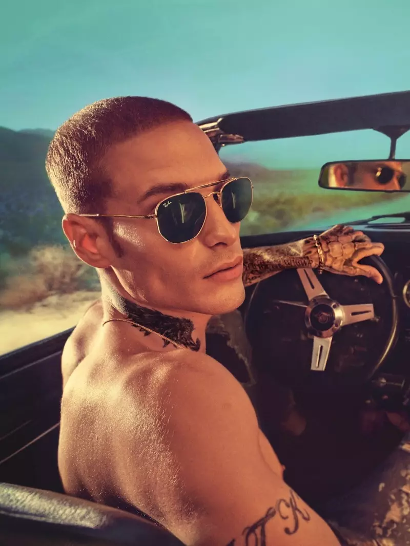 Steven Klein motret kampanye 'Destination Everywhere' Ray-Ban 2018