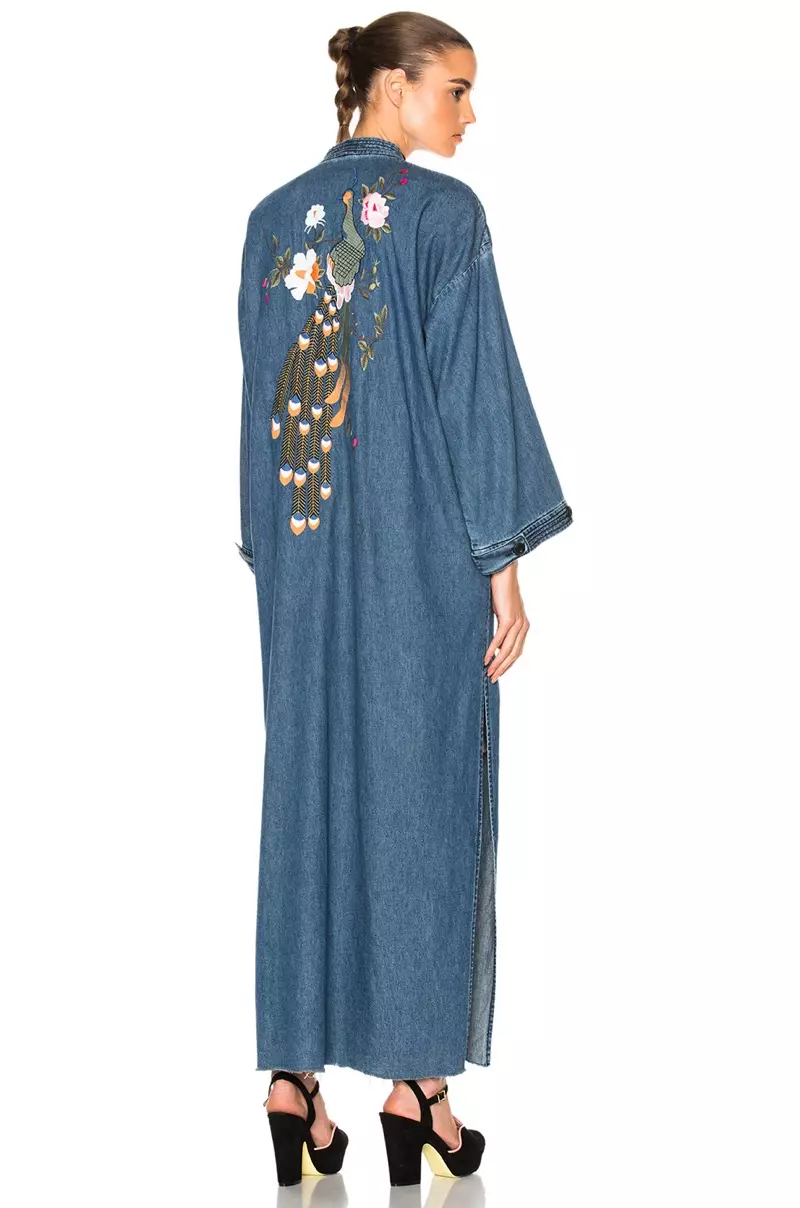 GRLFRND za FWRD Samantha Long Robe