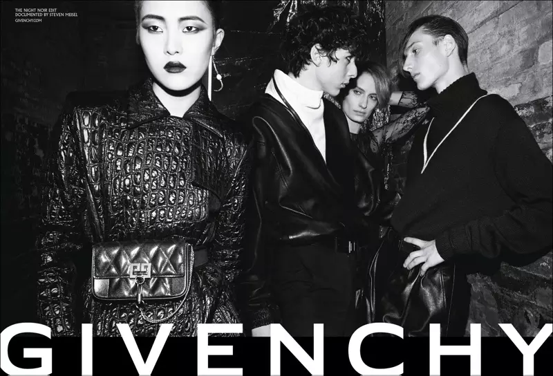 Inilabas ng Givenchy ang kampanya ng taglagas-taglamig 2018 - Night Noir