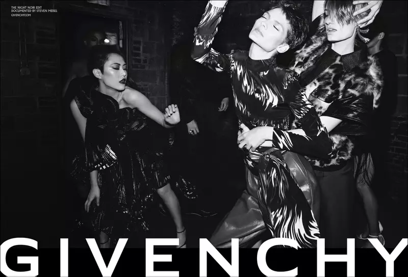 Моделҳо шабро дар маъракаи тирамоҳу зимистони 2018 Givenchy мегиранд