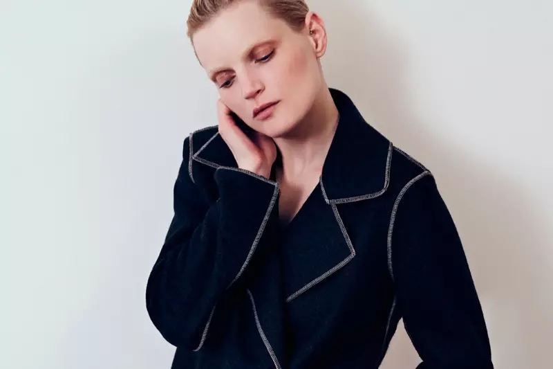 Guinevere Van Seenus Embraces Minimalism rau Protagonist Fall '15 Kev Sib Tw