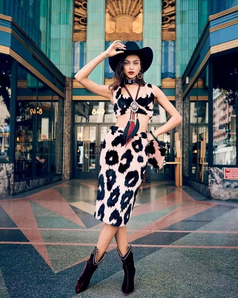 Zhenya Katava | Glamour Italia | Western Fashion Editorial