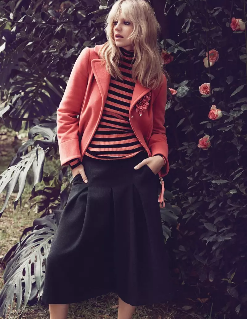 Nadine Leopold Twin Set herfst 2015 advertentiecampagne01