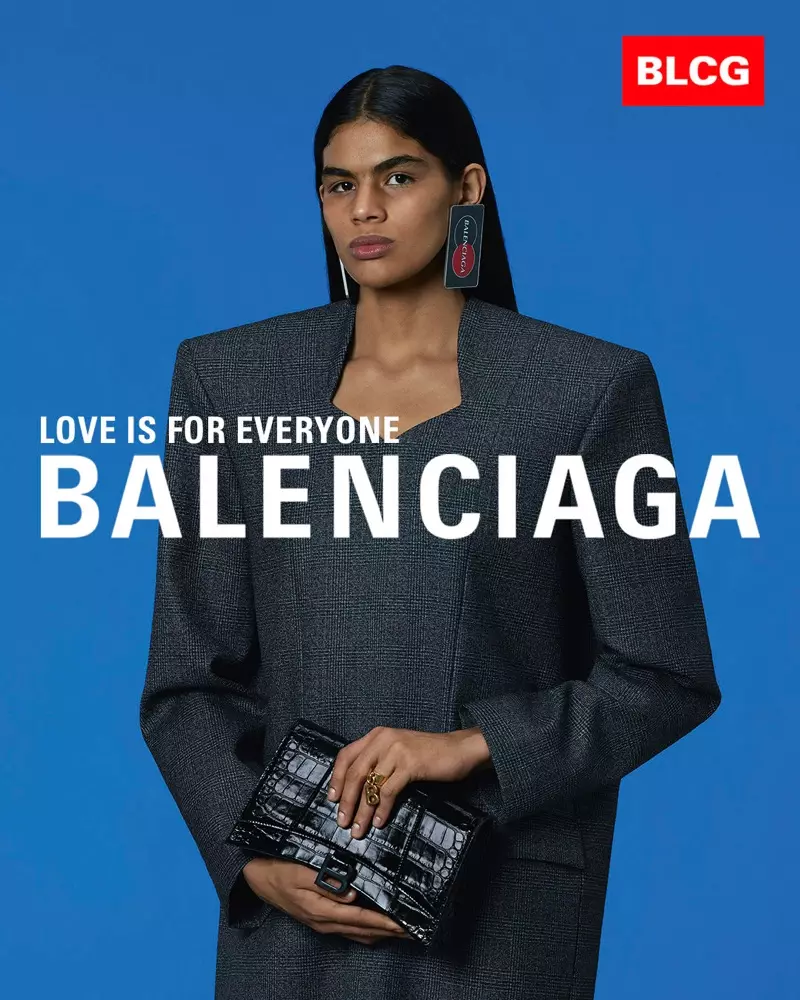 تالیتا فاریاس در کمپین بهار و تابستان 2020 Balenciaga ظاهر می شود