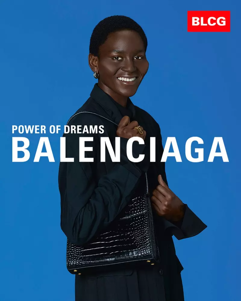 ஜானல் சமந்தா டங்கன் Balenciaga வசந்த-கோடை 2020 பிரச்சாரத்தில் தோன்றினார்