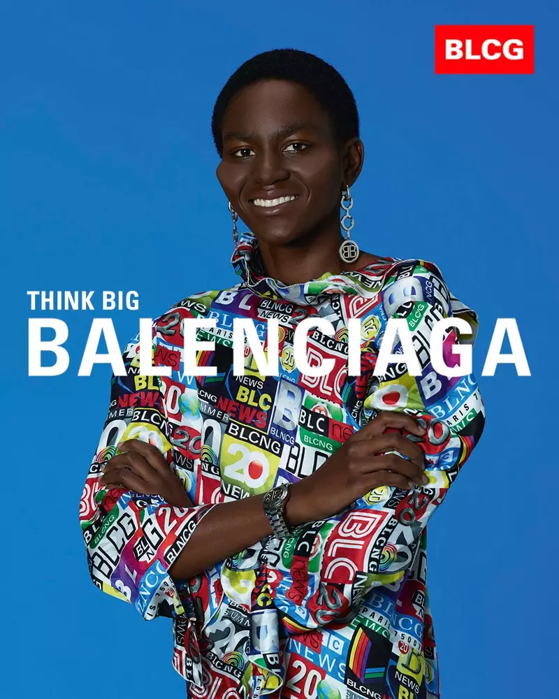 Лоуренс Шаперон на съемках рекламной кампании Balenciaga весна-лето 2020