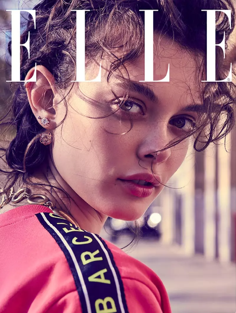 Liza Adamenko Wears Cool Girl Looks for ELLE Croatia