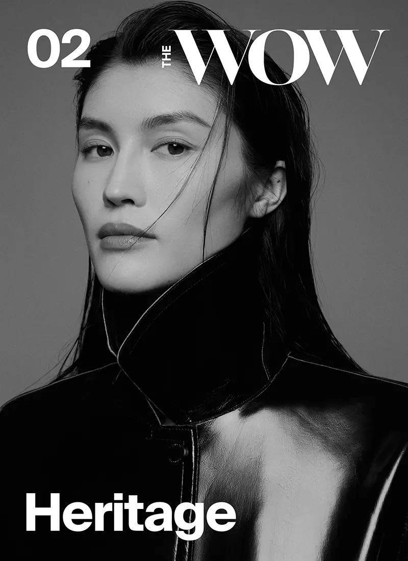 Sui He Charms in Black & White for The WOW Magazine