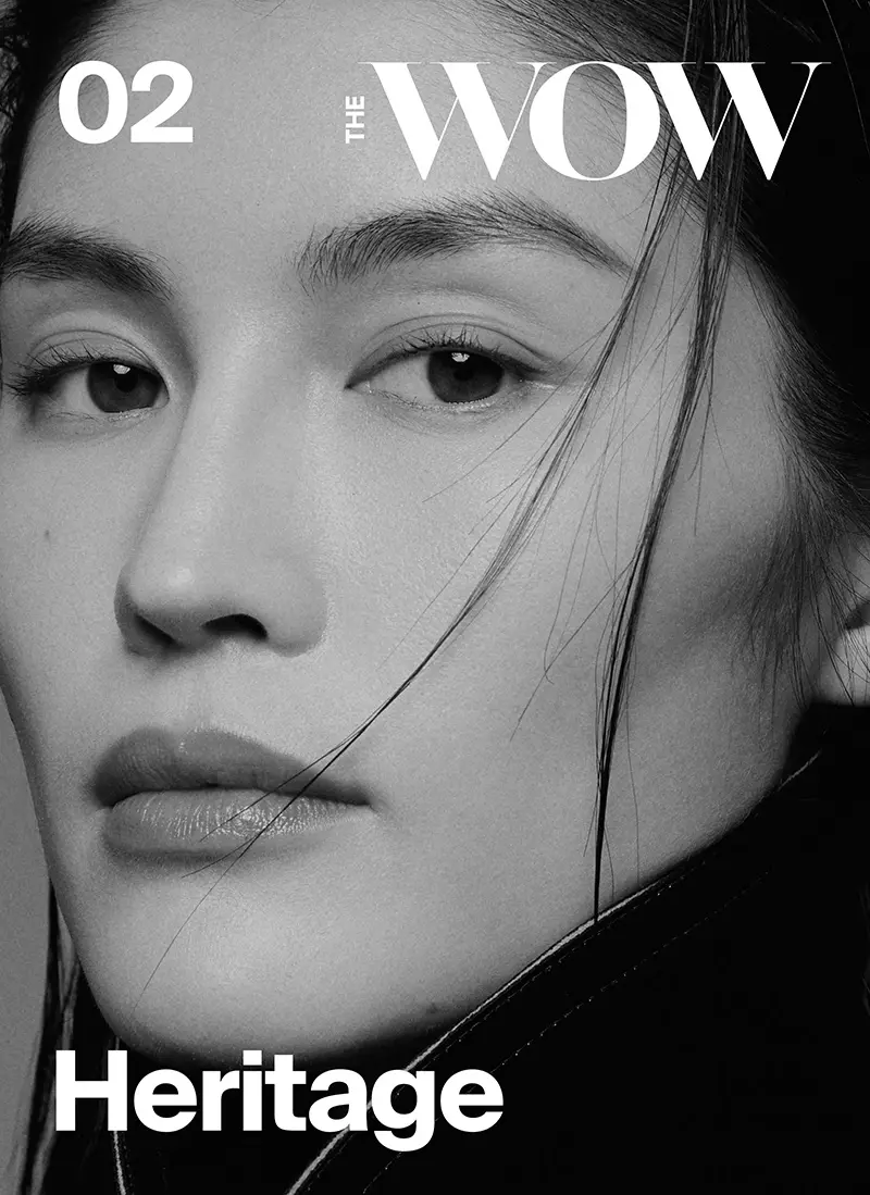 Sui He Charms in Black & White for The WOW Magazine