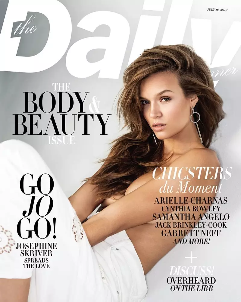 Josephine Skriver Heats Up The Daily Summer Cover Story