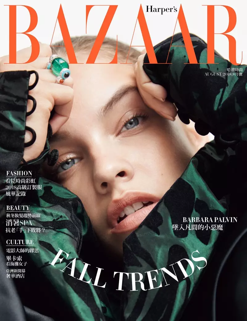 Barbara Palvin tager rampelyset i Harper's Bazaar Taiwan