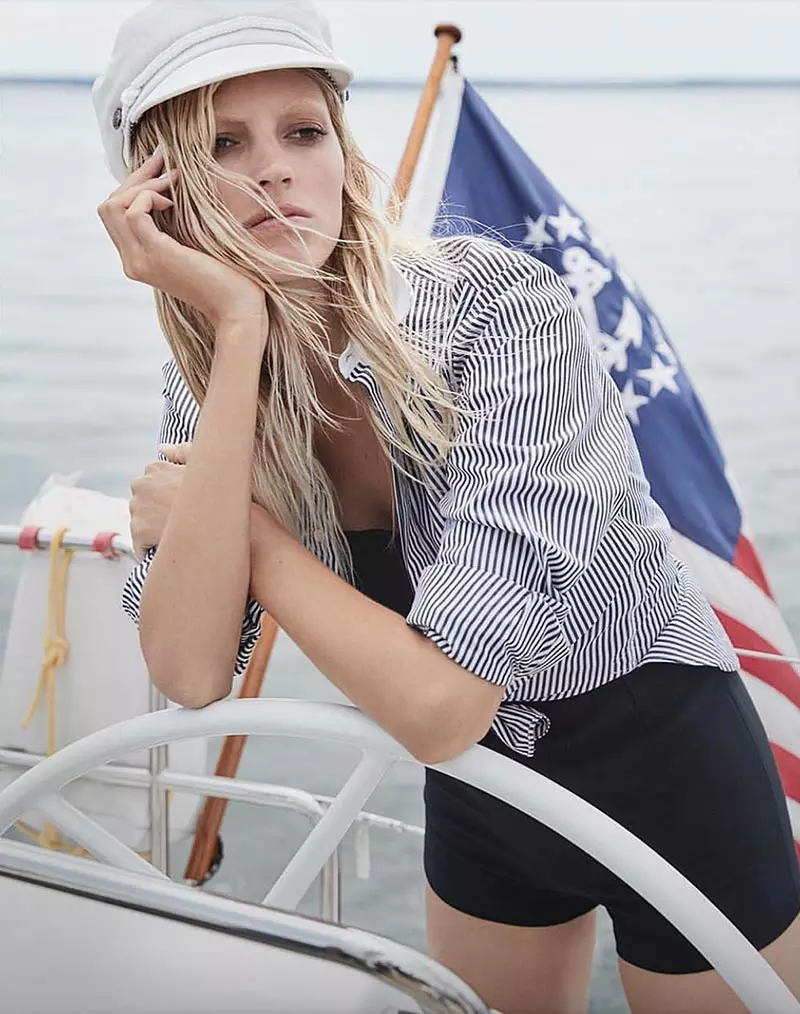 Devon Windsor | Vanity Fair Italie | Mode Nautique Éditorial