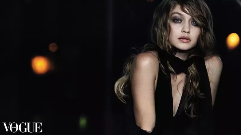 Gigi Hadid Vogue Arabia 2019 -kannen muotikuvaus