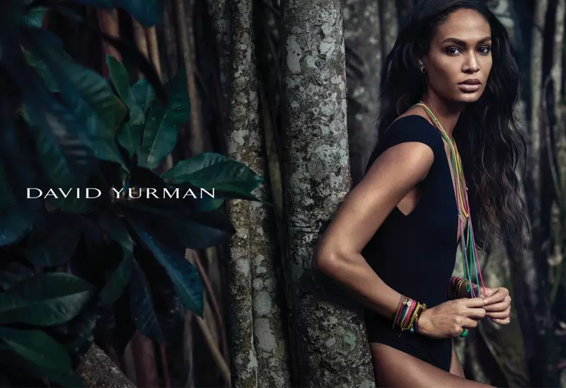 Joan Smalls dadi bintang ing kampanye David Yurman musim gugur-musim dingin 2018