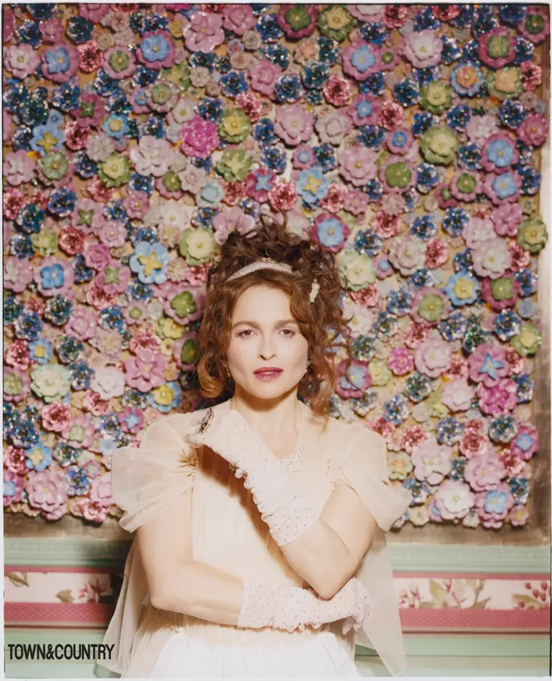 Helena Bonham Carter Stadt & Land Fotoshooting