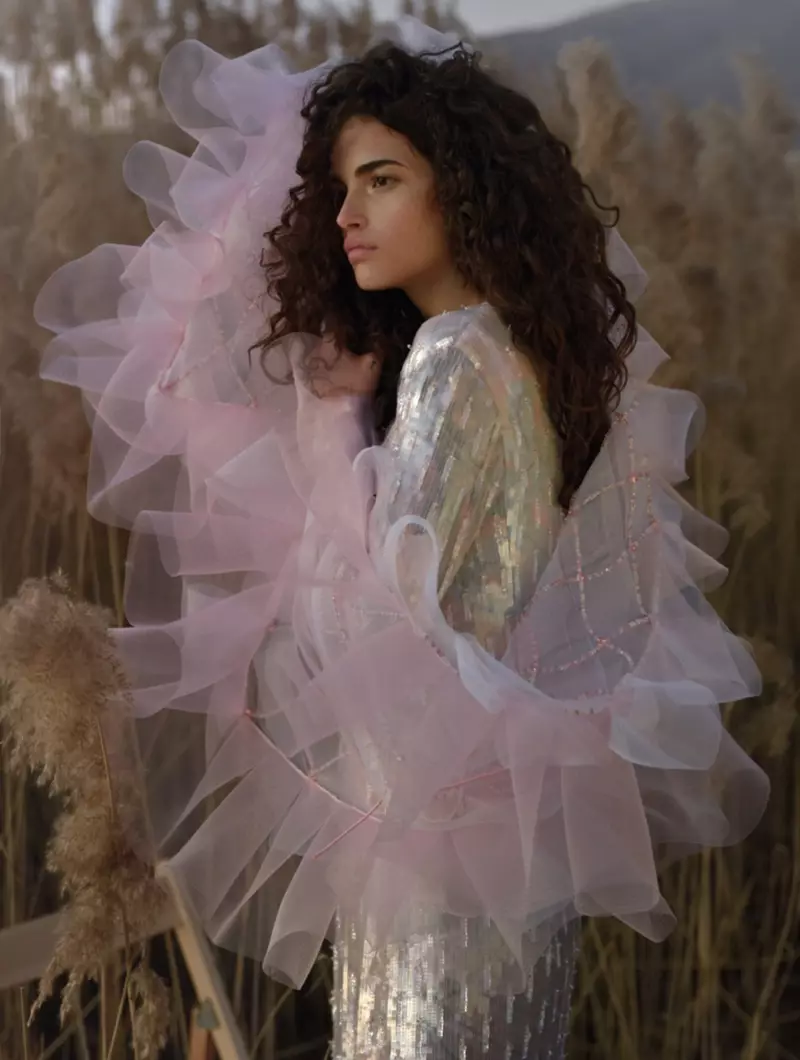 Chiara Scelsi L'Officiel Italien 2020 Cover Fashion Editorial