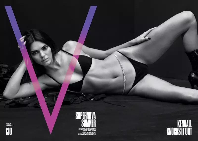 V Magazine #130 2021년 여름 커버의 Kendall Jenner.