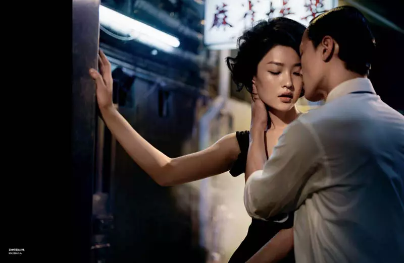 Du Juan oleh Vincent Peters untuk Numéro China September 2011