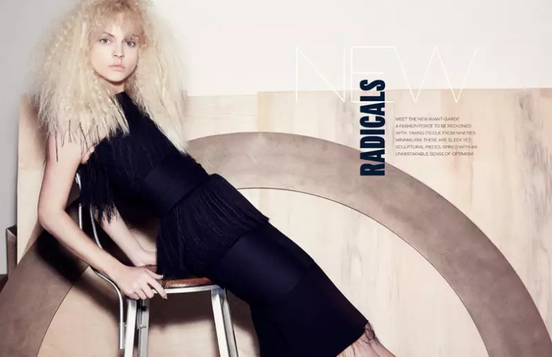 Η Viktoriya Sasonkina Gets Radical για το Elle UK του Marcus Ohlsson