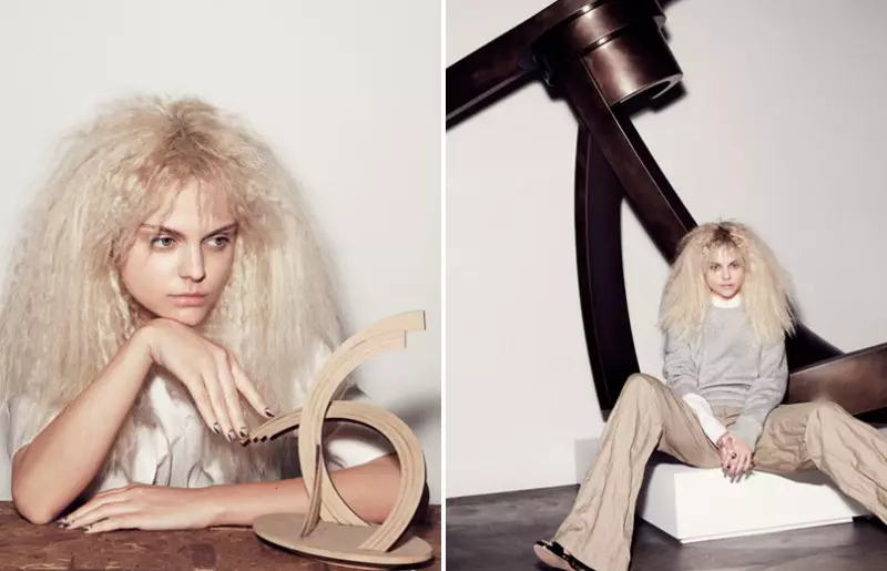 Viktoriya Sasonkina Gets Radical cho Elle UK bởi Marcus Ohlsson