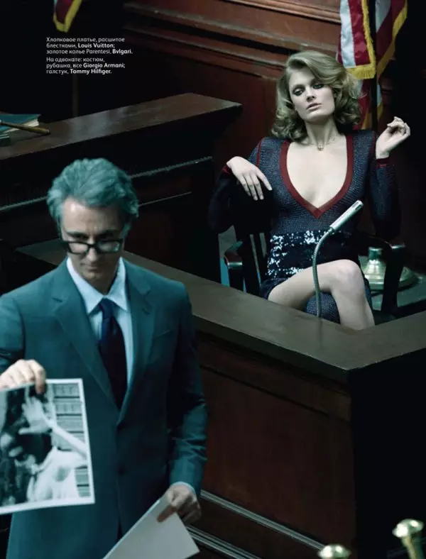 Constance Jablonski pentru Vogue Rusia martie 2011 de Alexi Lubomirski