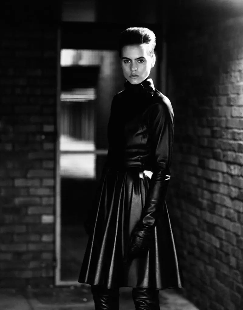 Corinna Ingenleuf Dons Rebellious Style for Mark Kean's Sleek Shoot