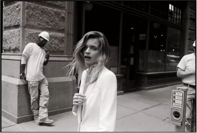 Pozira u New Yorku, Abbey Lee Kershaw predvodi foto projekat Rag & Bone 2019.