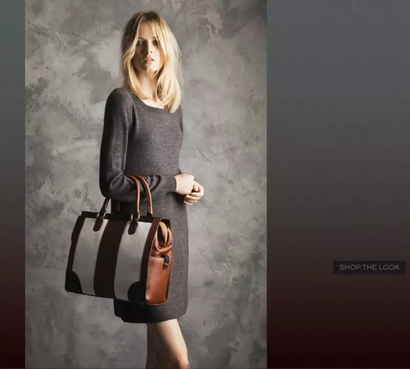 Daria Strokous for Massimo Dutti "Winter Days" Lookbook