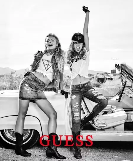 Gwen & Mishel Huma Babes tad-Deżert fil-Kampanja tas-Sajf 2019 ta' Guess