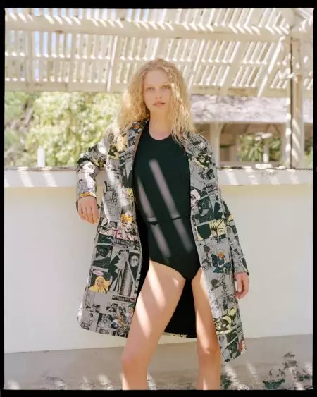 Frederikke Sofie Jets ke Barbados untuk Kempen Browns' Spring 2018